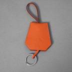 未使用 HERMES エルメス / 美品 2024年 イヤーズギフト クロシェ ヴォー・スイフト / バッグチャーム アクセサリー / ORANGE 352054-izm