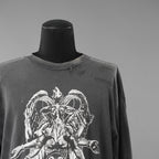 未使用 SAINT Mxxxxxx セント マイケル / 25AW LS TEE / HEAVY WEIGHT / 長袖Tシャツ / SM-HR1-0000-033 / size L (BLACK)