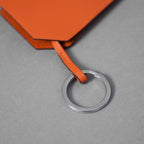 未使用 HERMES エルメス / 美品 2024年 イヤーズギフト クロシェ ヴォー・スイフト / バッグチャーム アクセサリー / ORANGE 352054-izm