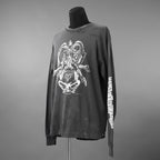 未使用 SAINT Mxxxxxx セント マイケル / 25AW LS TEE / HEAVY WEIGHT / 長袖Tシャツ / SM-HR1-0000-033 / size L (BLACK)