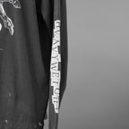 未使用 SAINT Mxxxxxx セント マイケル / 25AW LS TEE / HEAVY WEIGHT / 長袖Tシャツ / SM-HR1-0000-033 / size L (BLACK)