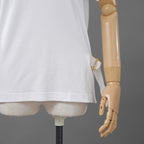LOUIS VUITTON ルイヴィトン / 25SS モノグラム・フラワー金具 サイドストラップ 半袖Tシャツ / RW191W JG2 FGTS03 / size M （WHITE） レディース