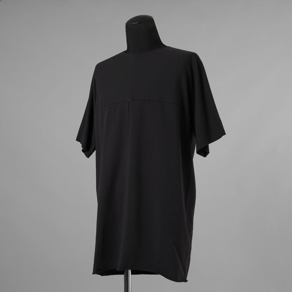 m.a+ エムエークロス / 美品 24SS oversized one piece short sleeve t-shirt 半袖Tシャツ / T211CG-JME / size 44 (BLACK) 352060-uen