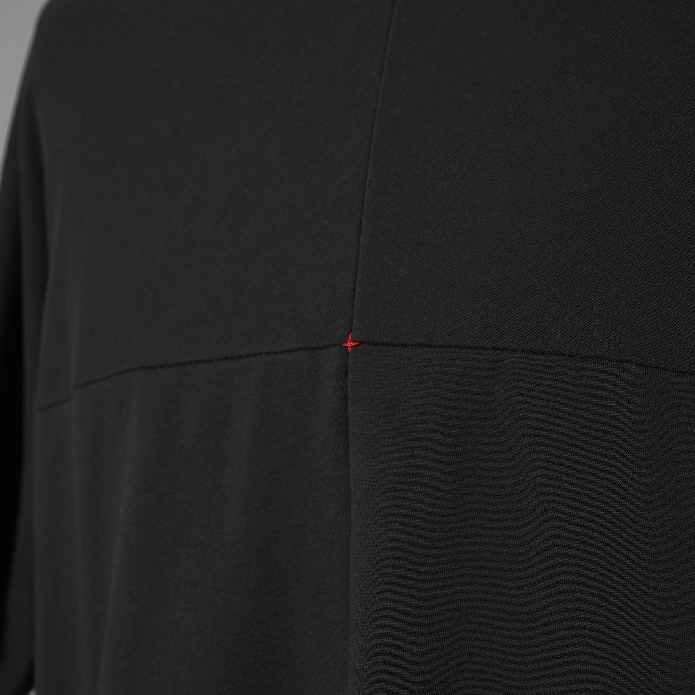 m.a+ エムエークロス / 美品 24SS oversized one piece short sleeve t-shirt 半袖Tシャツ / T211CG-JME / size 44 (BLACK) 352060-uen