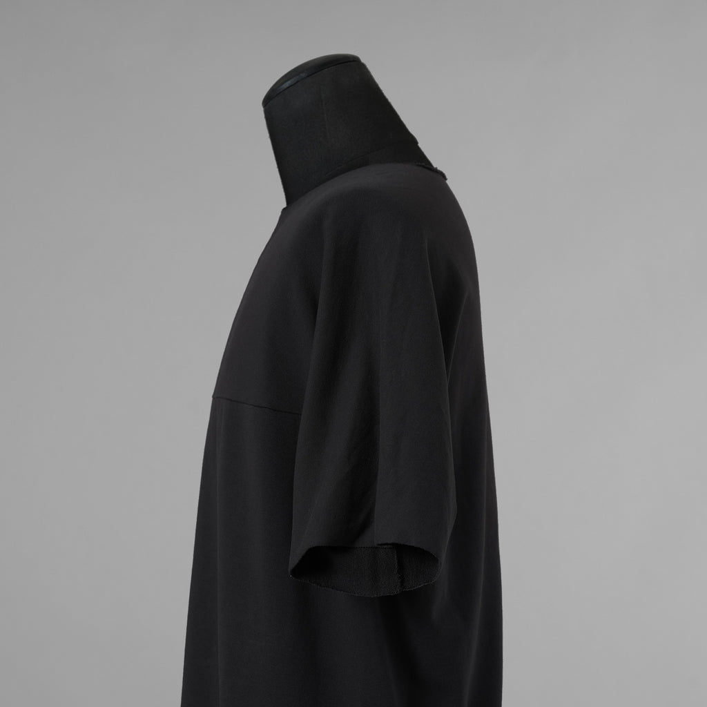 m.a+ エムエークロス / 美品 24SS oversized one piece short sleeve t-shirt 半袖Tシャツ / T211CG-JME / size 44 (BLACK) 352060-uen