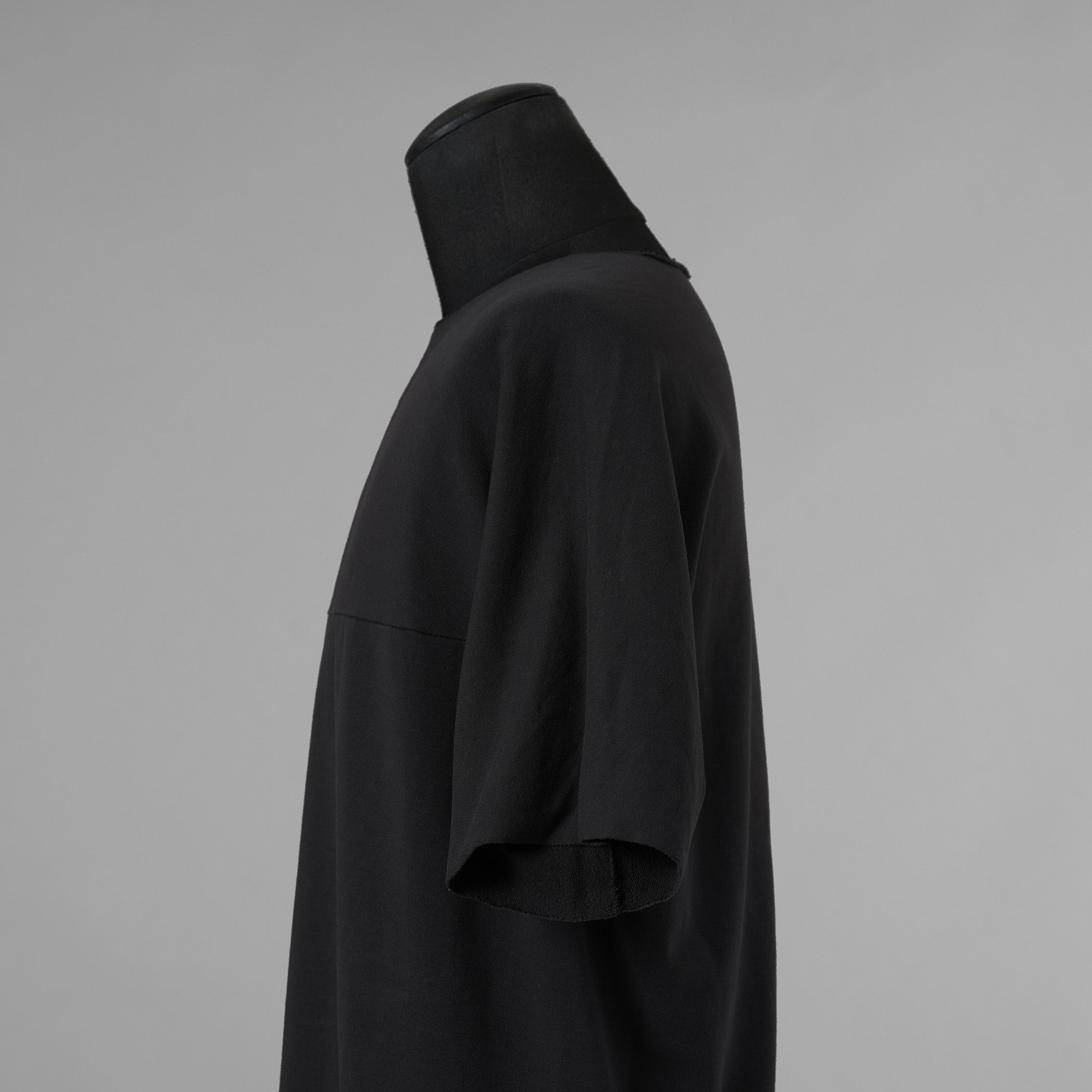 m.a+ エムエークロス / 美品 24SS oversized one piece short sleeve t-shirt 半袖Tシャツ / T211CG-JME / size 44 (BLACK) 352060-uen
