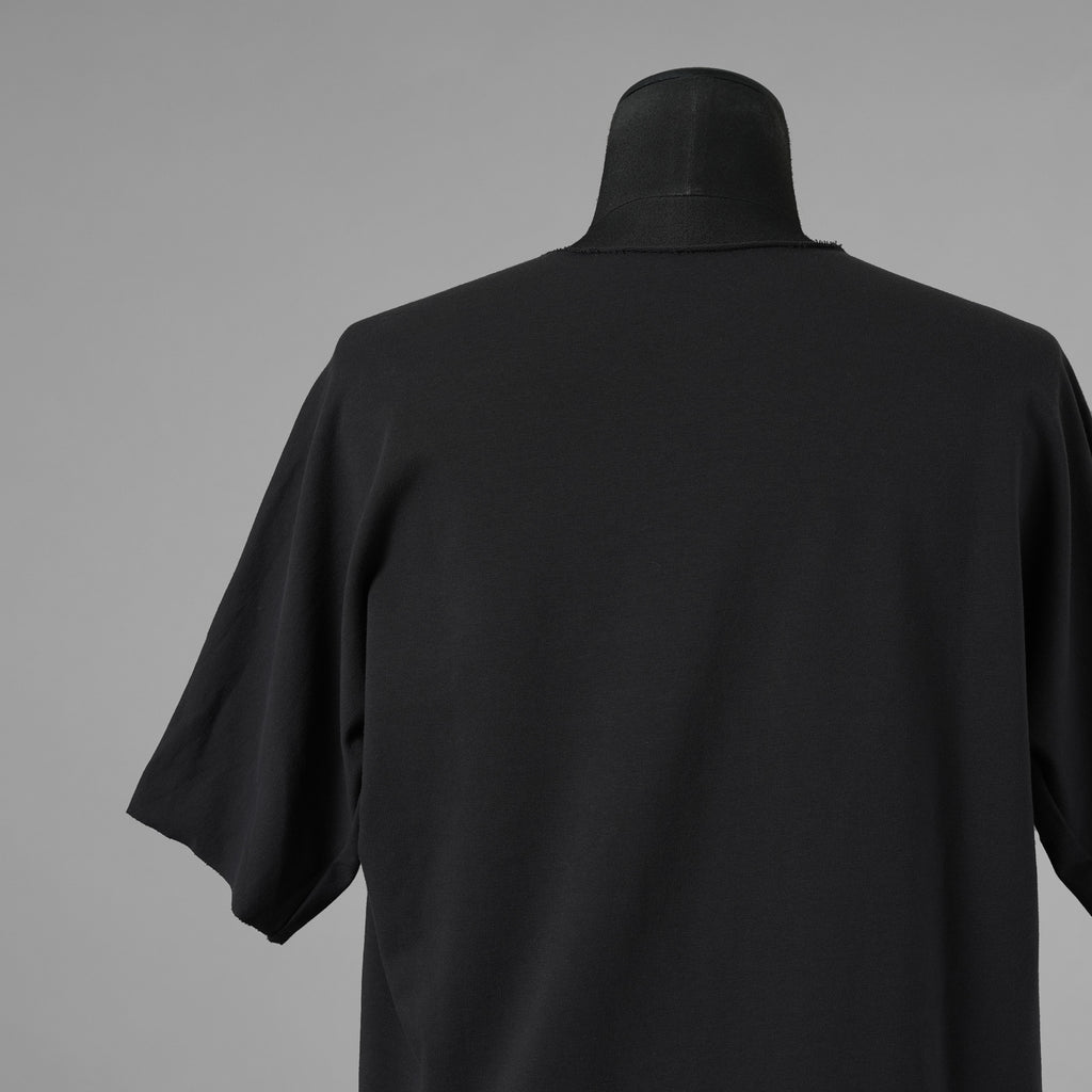 m.a+ エムエークロス / 美品 24SS oversized one piece short sleeve t-shirt 半袖Tシャツ / T211CG-JME / size 44 (BLACK) 352060-uen