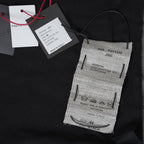 m.a+ エムエークロス / 美品 24SS oversized one piece short sleeve t-shirt 半袖Tシャツ / T211CG-JME / size 44 (BLACK) 352060-uen
