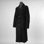 新品 STRUM ストラム / 22AW スエード ホースハイド "ROY" バイカーロングコート アウター / STL066-05 / size M (BLACK) 352061-in-ue