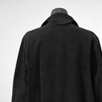 新品 STRUM ストラム / 22AW スエード ホースハイド "ROY" バイカーロングコート アウター / STL066-05 / size M (BLACK) 352061-in-ue