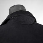 新品 STRUM ストラム / 22AW スエード ホースハイド "ROY" バイカーロングコート アウター / STL066-05 / size M (BLACK) 352061-in-ue