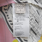 EMILIO PUCCI エミリオプッチ / 美品 22SS Battistero バッティステロ プリント シルクツイル  ブラウス / 街並み / 長袖シャツ /  1ERJ501E721 / size 38 (MULTI  COLOR) レディース