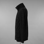 incarnation インカネーション / 美品 23AW VIRGIN WOOL CABRE CARDIGAN with HAND STITCH / ニット / size M (BLACK)