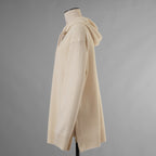 FENDI フェンディ / 美品 21AW カシミア FFエンボス フーディ ニットパーカー / FZX841 ALAK / size 40 (IVORY) レディース 352076-izm