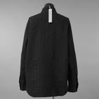 未使用 forme d'expression フォルメ デ エクスプレッション  / 25AW Minimal Outer Shirt / 長袖シャツ / B95F / size M (OFF BLACK)