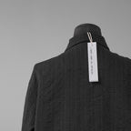 未使用 forme d'expression フォルメ デ エクスプレッション  / 25AW Minimal Outer Shirt / 長袖シャツ / B95F / size M (OFF BLACK)
