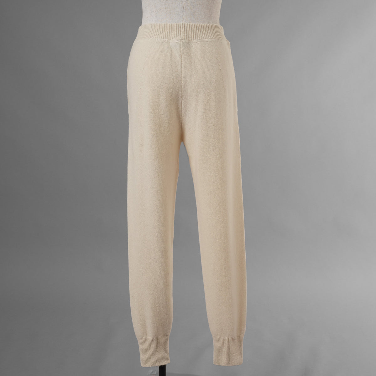 FENDI フェンディ / 美品 21AW カシミア FFエンボス フーディ ニットパンツ / FZR763 ALAK / size 40 (IVORY) レディース 352075-izm
