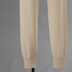 FENDI フェンディ / 美品 21AW カシミア FFエンボス フーディ ニットパンツ / FZR763 ALAK / size 40 (IVORY) レディース 352075-izm