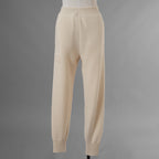 FENDI フェンディ / 美品 21AW カシミア FFエンボス フーディ ニットパンツ / FZR763 ALAK / size 40 (IVORY) レディース 352075-izm