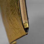 FENDI フェンディ / 美品 ラージフラットポーチ クラッチ バッグ / 8N0178AISP / （GOLD) アクセサリー 352058-izm