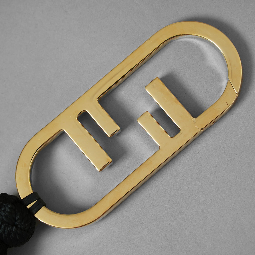 FENDI フェンディ / 美品 ラージフラットポーチ クラッチ バッグ / 8N0178AISP / (GOLD) アクセサリー 352058-izm