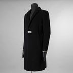新品 FAGASSENT ファガッセン / 18AW ウールカシミア コート アウター / size 1 (BLACK) 123013-alm