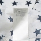 LOUIS VUITTON ルイヴィトン /  22AW LVロゴ・スタープリント ルーズシャツ ワンピース / 星柄 シャツ ワンピース / 1AA9FH / size 34 (IVORY WHITE) レディース