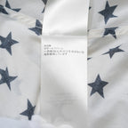 LOUIS VUITTON ルイヴィトン /  22AW LVロゴ・スタープリント ルーズシャツ ワンピース / 星柄 シャツ ワンピース / 1AA9FH / size 34 (IVORY WHITE) レディース