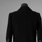 新品 FAGASSENT ファガッセン / 18AW ウールカシミア コート アウター / size 1 (BLACK) 123013-alm