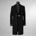 新品 FAGASSENT ファガッセン / 18AW ウールカシミア コート アウター / size 1 (BLACK) 123013-alm