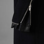 新品 FAGASSENT ファガッセン / 18AW ウールカシミア コート アウター / size 1 (BLACK) 123013-alm
