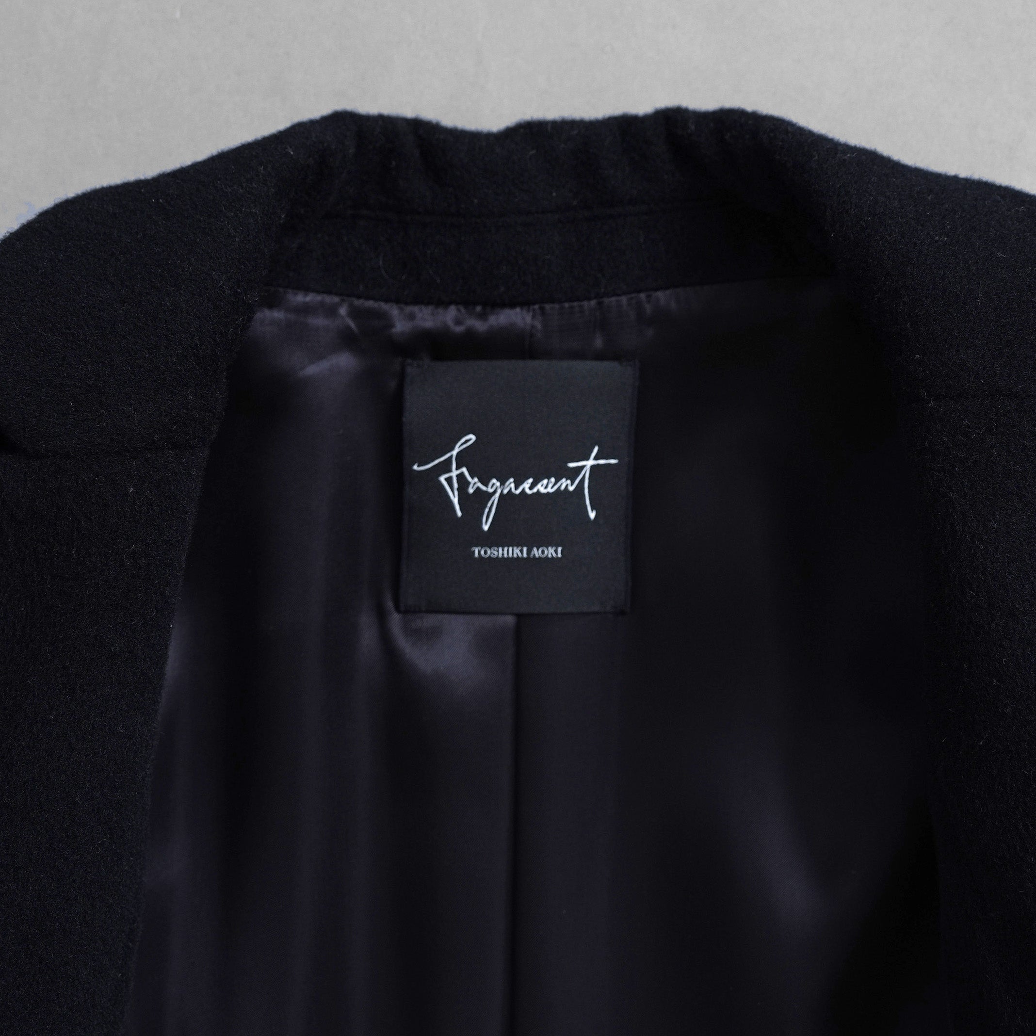 新品 FAGASSENT ファガッセン / 18AW ウールカシミア コート アウター / size 1 (BLACK) 123013-alm