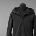 Leon Emanuel Blanck レオンエマニュエルブランク / 美品 Forced Perspective Parka Coat / パーカー コート / size 48 (BLACK)