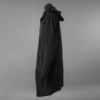 Leon Emanuel Blanck レオンエマニュエルブランク / 美品 Forced Perspective Parka Coat / パーカー コート / size 48 (BLACK)