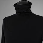 Yves Saint Laurent rive gauche イヴ・サンローラン リヴ・ゴーシュ タートルネック 長袖Tシャツ /  size S (BLACK) 352066-ymu