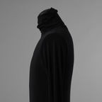 Yves Saint Laurent rive gauche イヴ・サンローラン リヴ・ゴーシュ タートルネック 長袖Tシャツ /  size S (BLACK) 352066-ymu