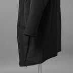 Leon Emanuel Blanck レオンエマニュエルブランク / 美品 Forced Perspective Parka Coat / パーカー コート / size 48 (BLACK)