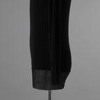 Yves Saint Laurent rive gauche イヴ・サンローラン リヴ・ゴーシュ タートルネック 長袖Tシャツ /  size S (BLACK) 352066-ymu