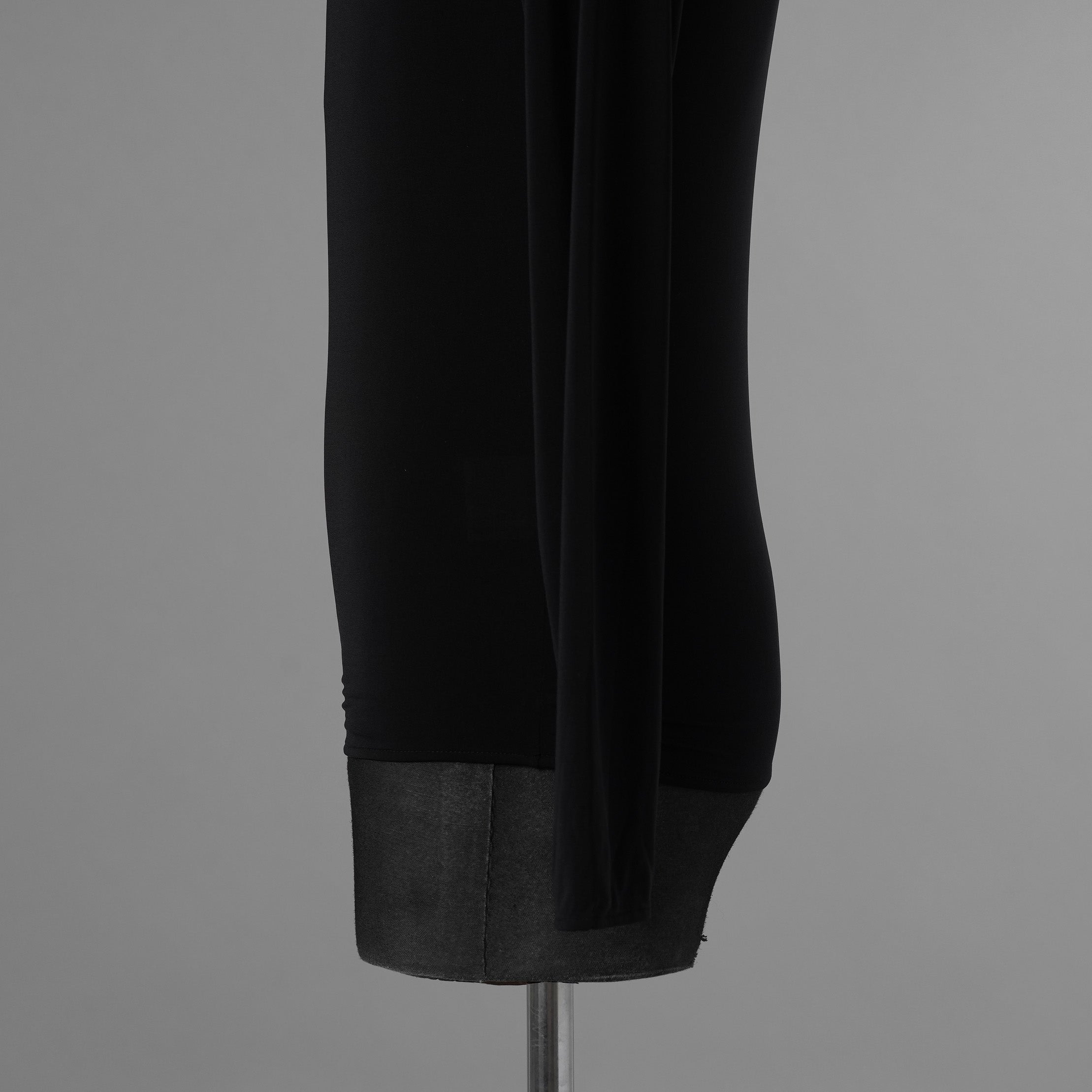 Yves Saint Laurent rive gauche イヴ・サンローラン リヴ・ゴーシュ タートルネック 長袖Tシャツ /  size S (BLACK) 352066-ymu