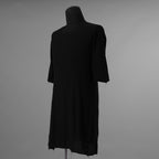 Leon Emanuel Blanck レオンエマニュエルブランク / Distortion Curved T-shirt 半袖Tシャツ / DIS-T-01 / size 46 (BLACK) 352068-uen