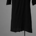 Leon Emanuel Blanck レオンエマニュエルブランク / Distortion Curved T-shirt 半袖Tシャツ / DIS-T-01 / size 46 (BLACK) 352068-uen