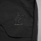 Leon Emanuel Blanck レオンエマニュエルブランク / 美品 Forced Perspective Parka Coat / パーカー コート / size 48 (BLACK)