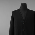 RICK OWENS リックオウエンス / 美品 22AW STOROBE PETER CARDIGAN カーディガン / RU02B2608-M / size S (BLACK)