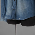 Belstaff ベルスタッフ / 美品 18SS Somerford Denim Shirt デニム 長袖シャツ / size S (INDIGO) 352063-in-ue