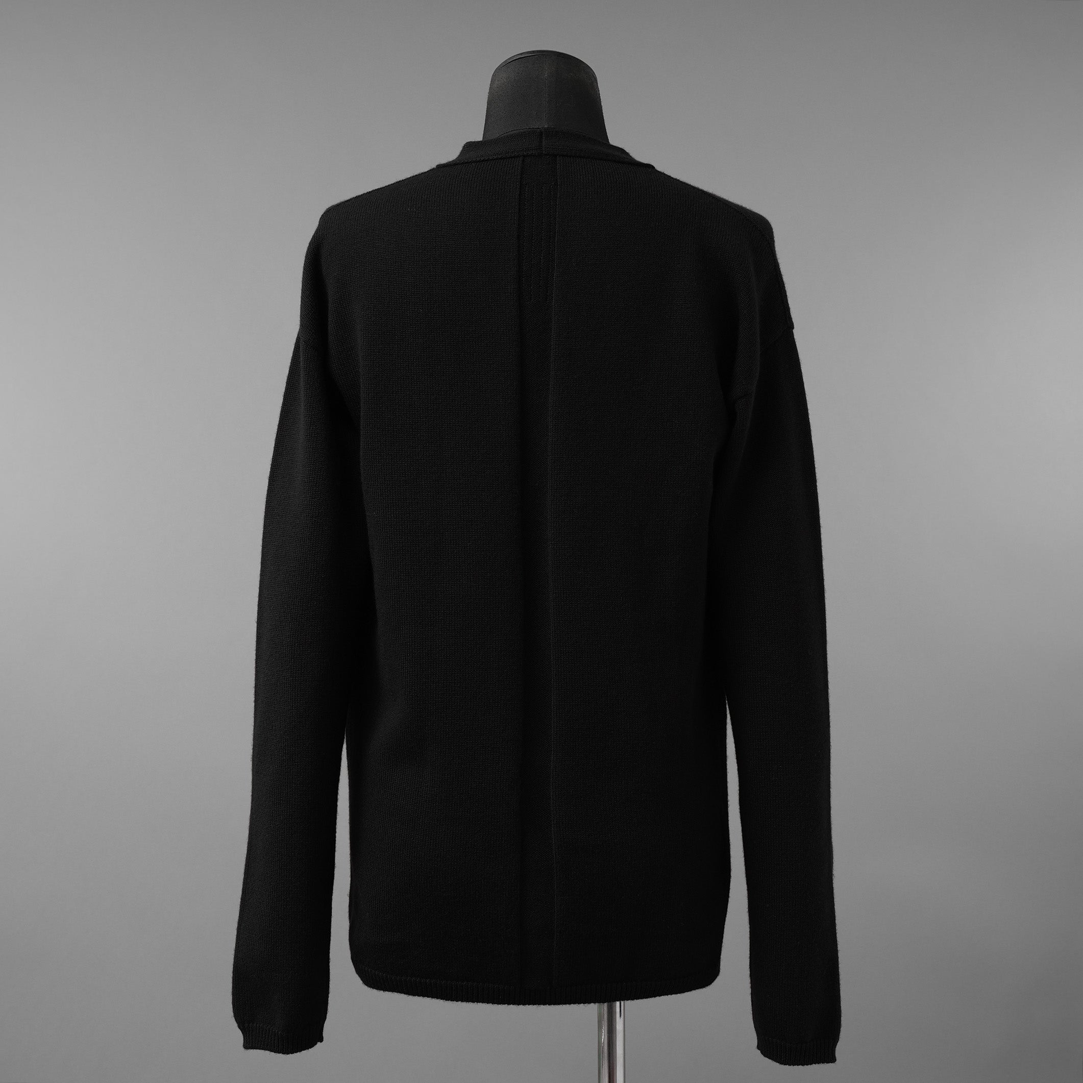 RICK OWENS リックオウエンス / 美品 22AW STOROBE PETER CARDIGAN カーディガン / RU02B2608-M / size S (BLACK)