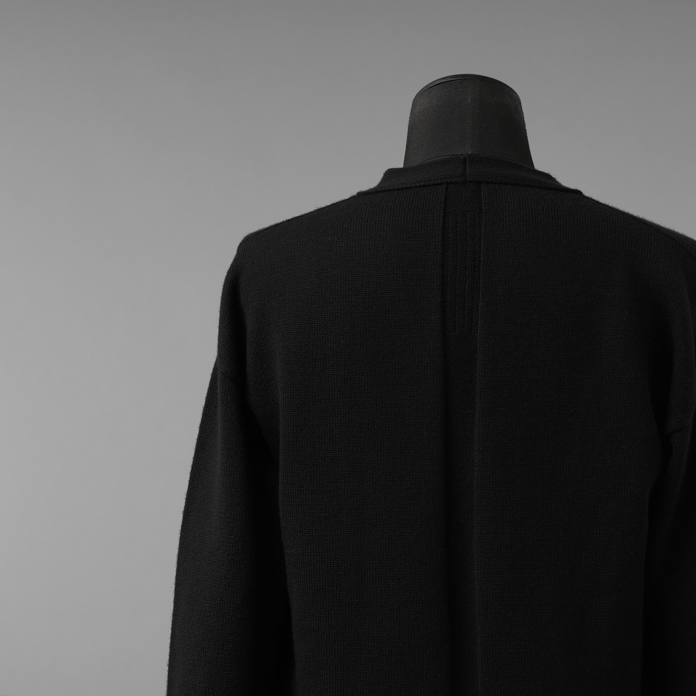 RICK OWENS リックオウエンス / 美品 22AW STOROBE PETER CARDIGAN カーディガン / RU02B2608-M / size S (BLACK)