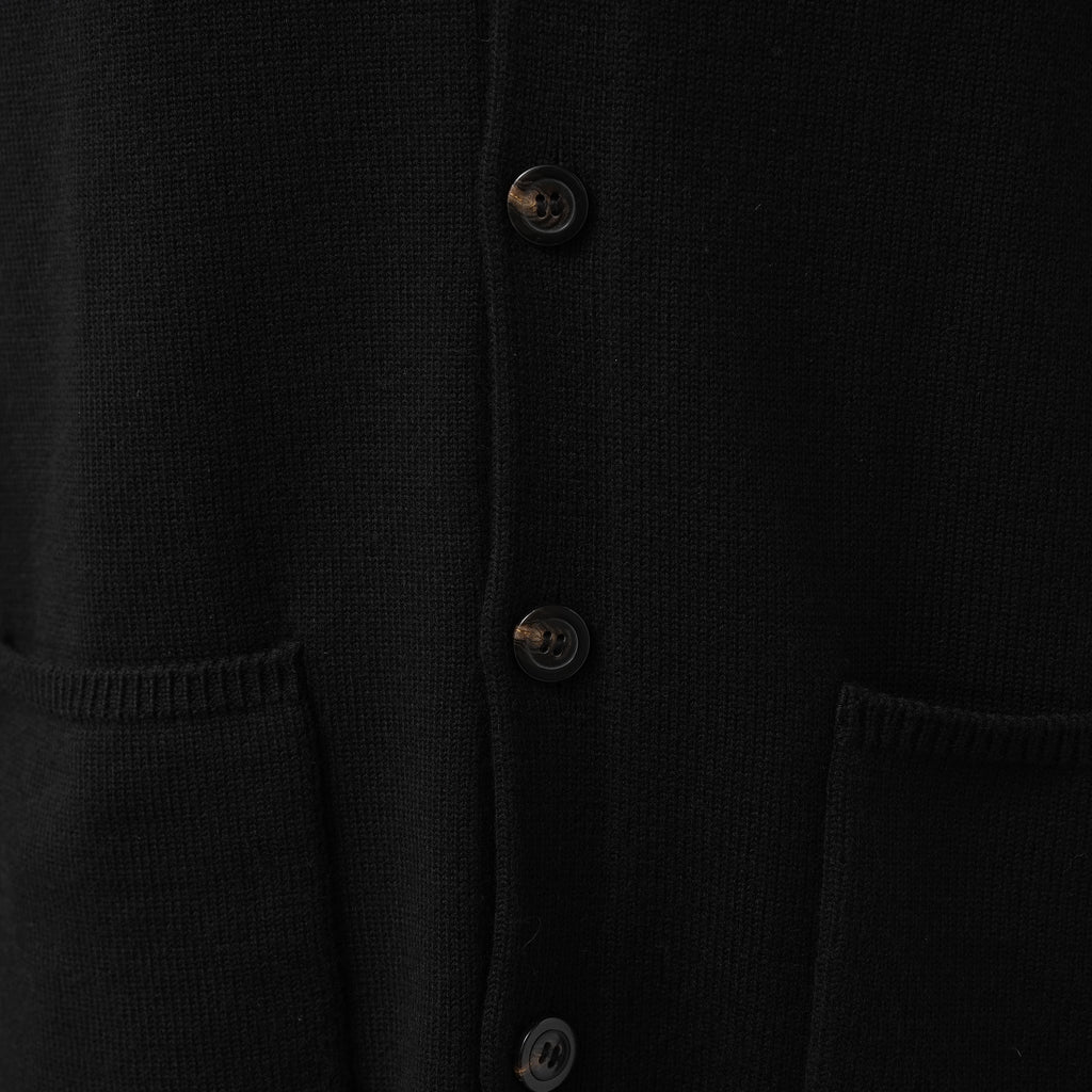 RICK OWENS リックオウエンス / 美品 22AW STOROBE PETER CARDIGAN カーディガン / RU02B2608-M / size S (BLACK)