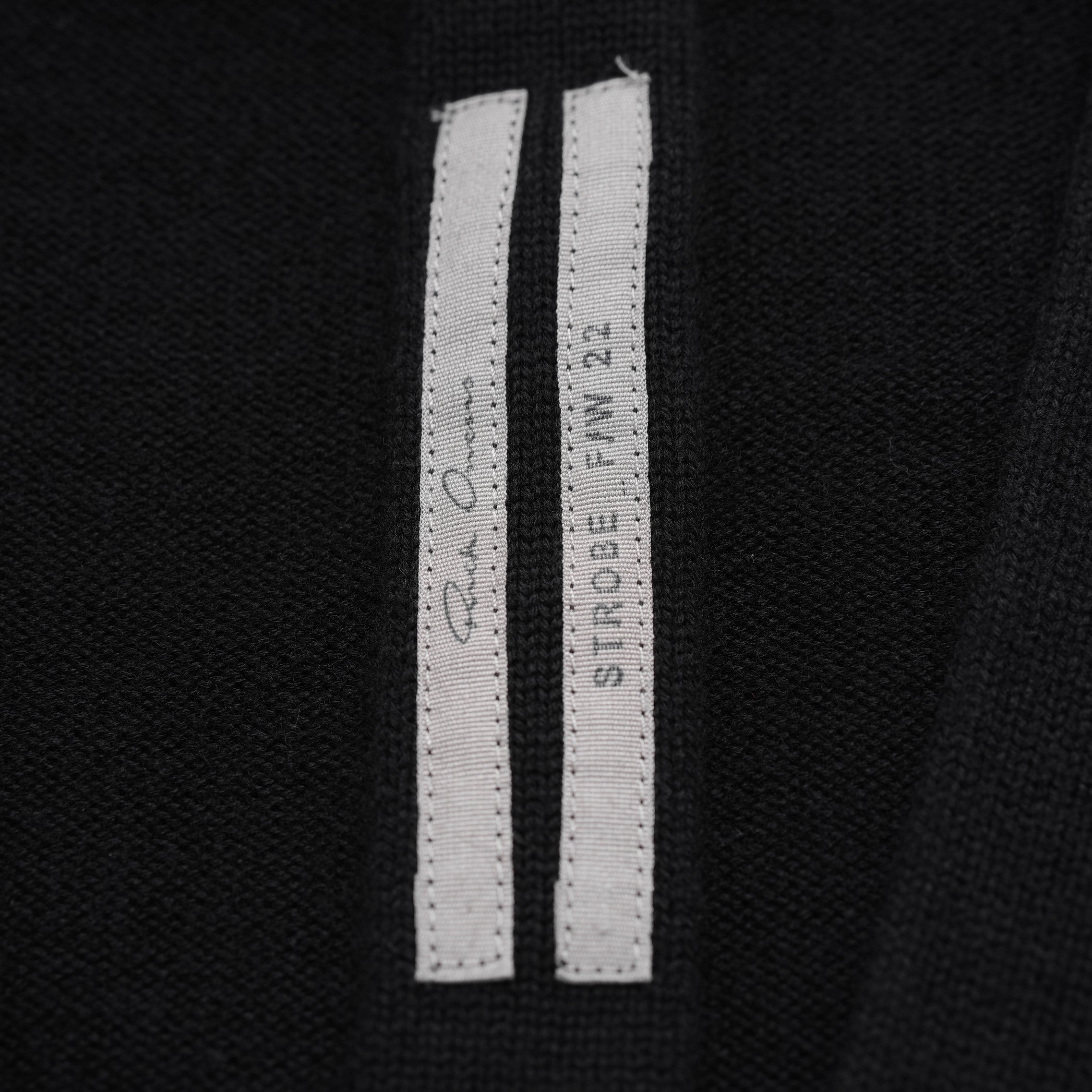 RICK OWENS リックオウエンス / 美品 22AW STOROBE PETER CARDIGAN カーディガン / RU02B2608-M / size S (BLACK)