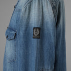 Belstaff ベルスタッフ / 美品 18SS Somerford Denim Shirt デニム 長袖シャツ / size S (INDIGO) 352063-in-ue