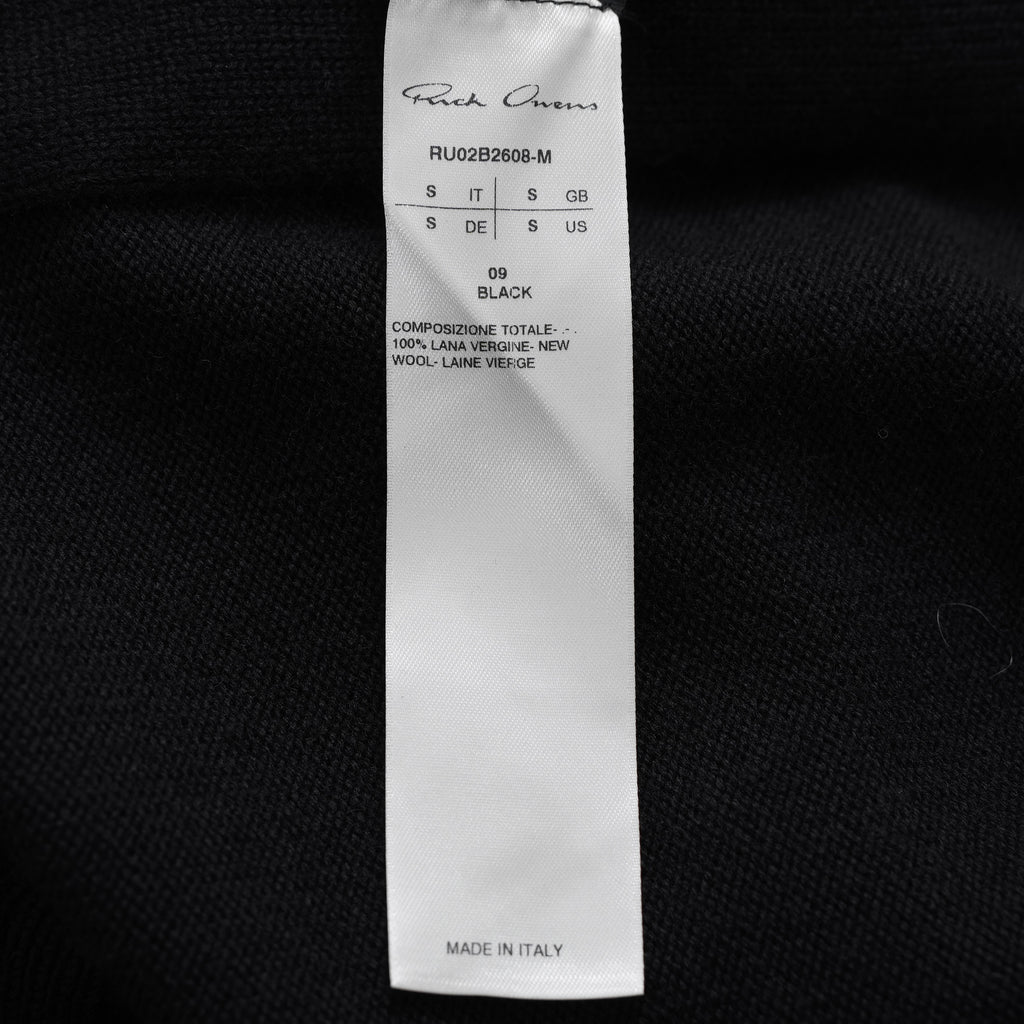 RICK OWENS リックオウエンス / 美品 22AW STOROBE PETER CARDIGAN カーディガン / RU02B2608-M / size S (BLACK)